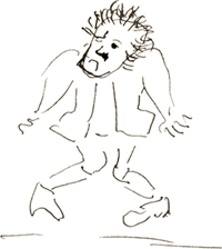 quasimodo drawn by Victor Hugo